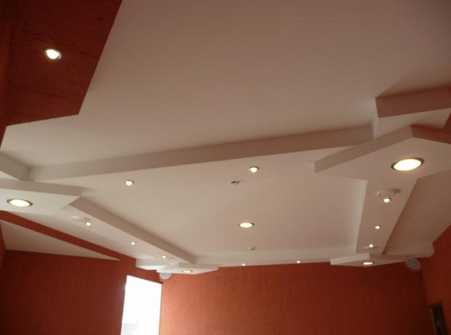Современные виды потолков